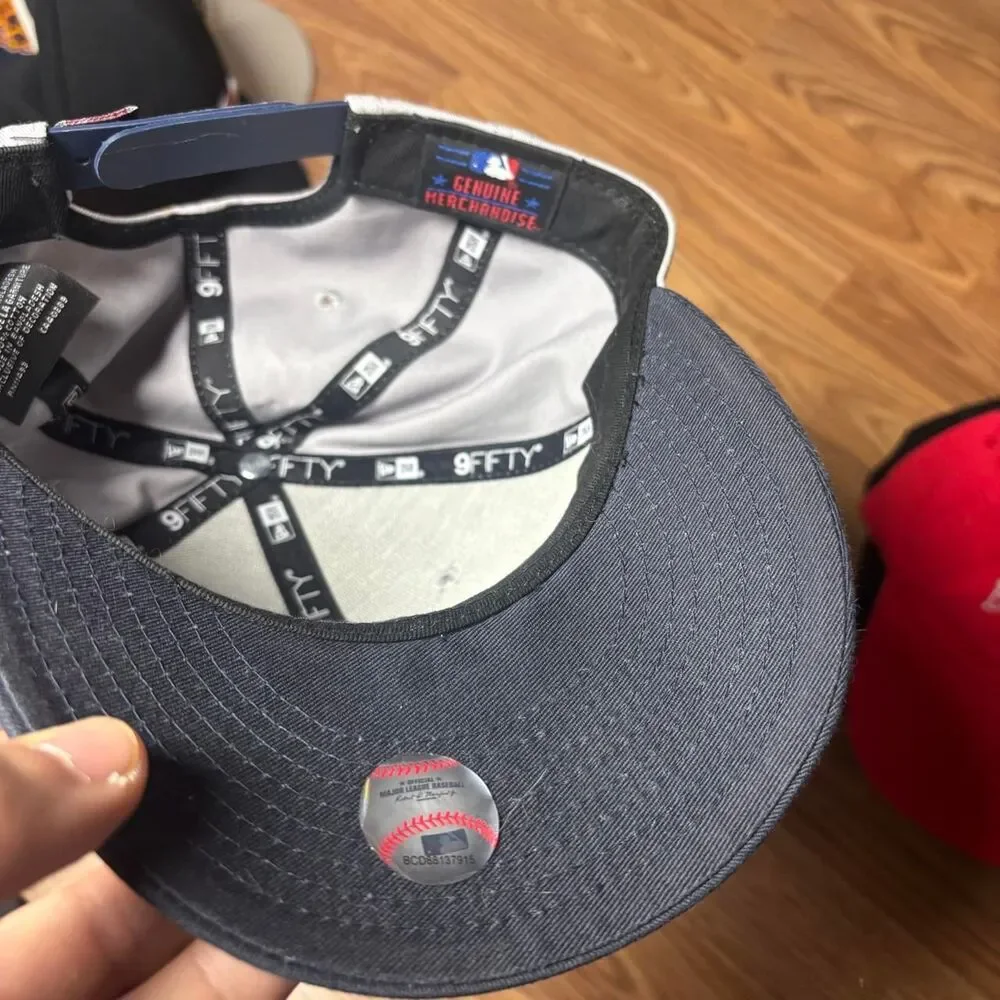 New-era White and Grey Hat